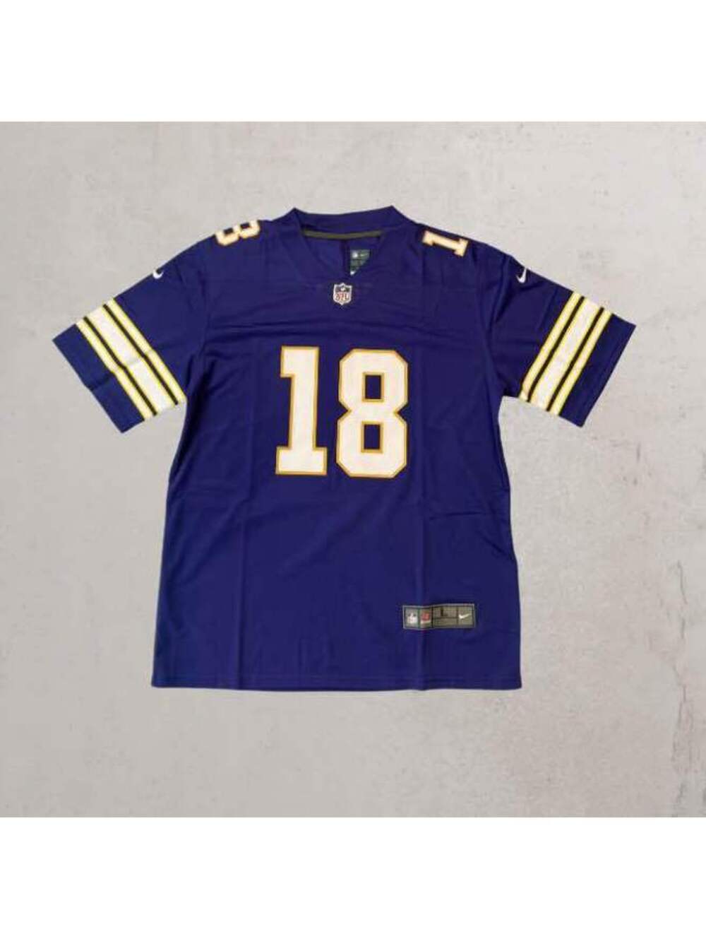 Nike Minnesota Vikings Justin Jefferson #18 Jersey Large
